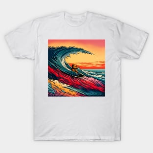 Teddy Surfing in Hawaii T-Shirt